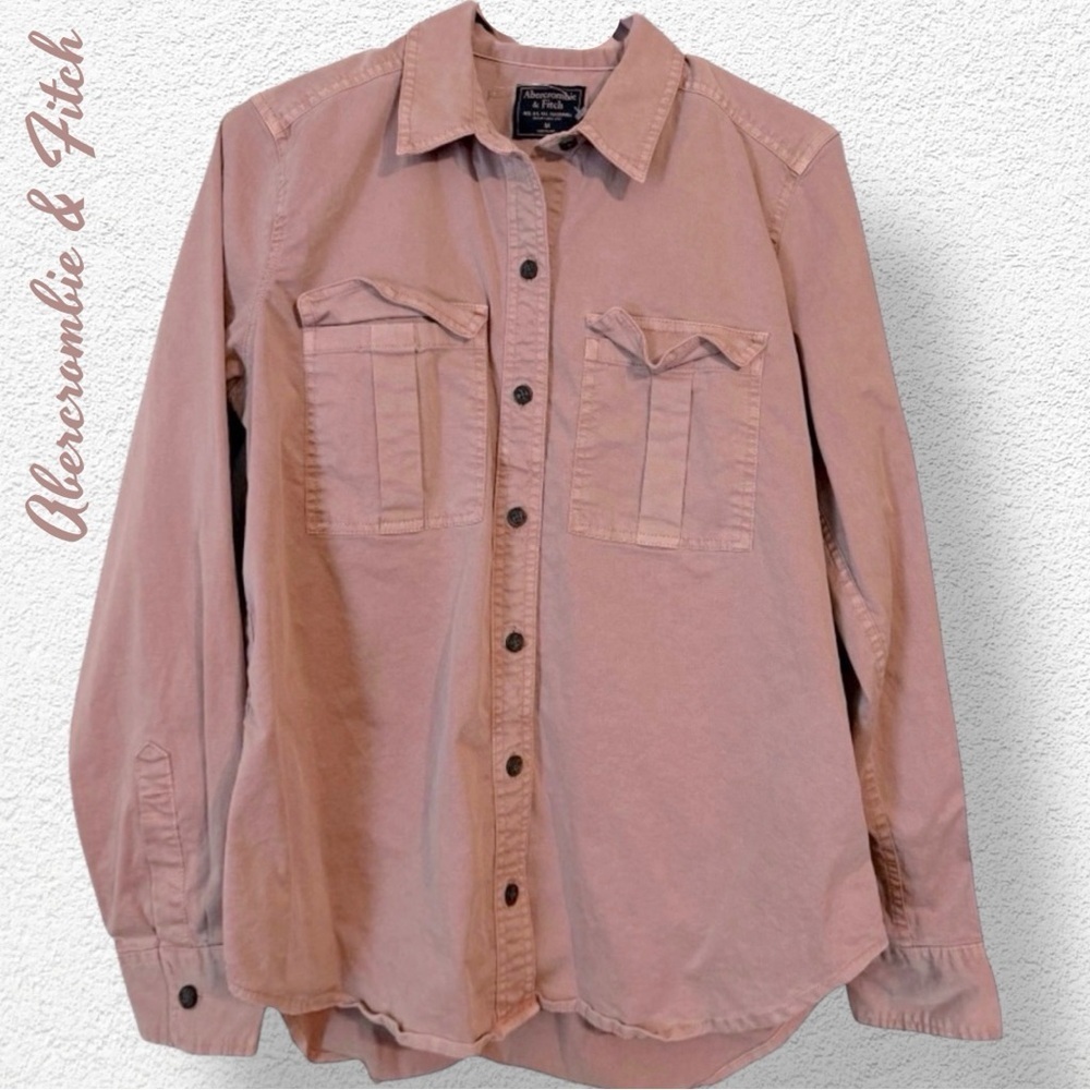🌺ABERCROMBIE & FITCH UTILITY BUTTON DOWN SHIRT